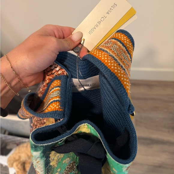 Silvia Tcherassi Multicolor Knit Bag - Picture 6 of 7